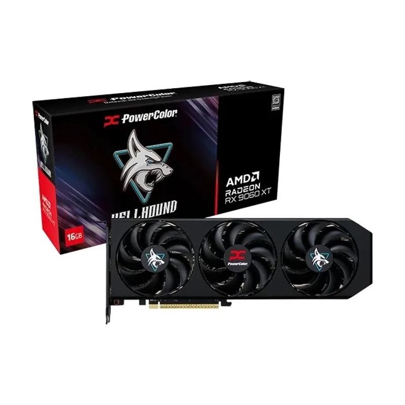 PowerColor Hellhound AMD Radeon RX 9060 XT