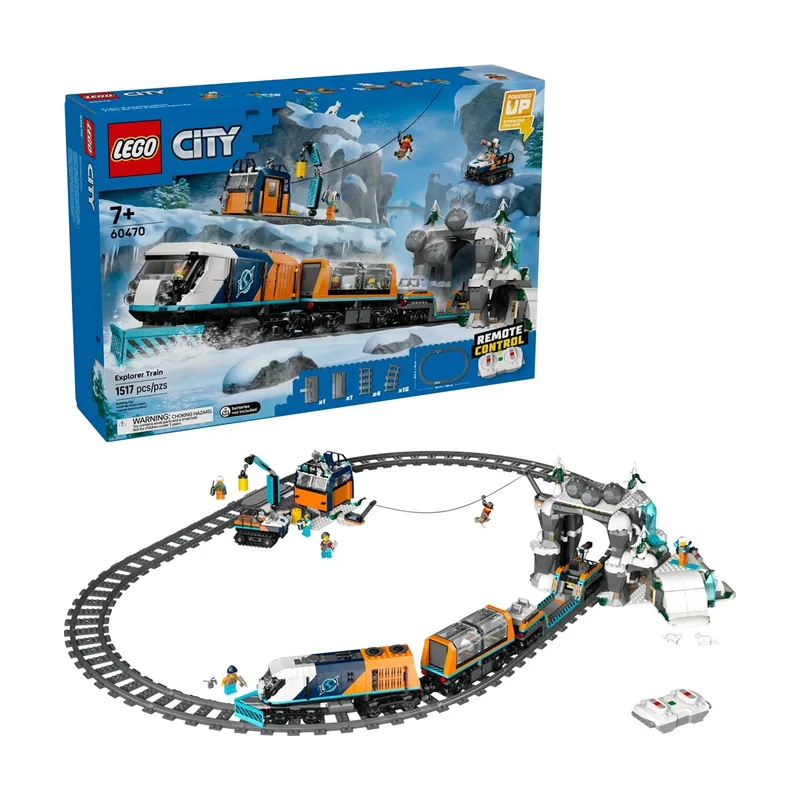 Lego City Tren Expreso Polar Ártico de los Exploradores 60470
