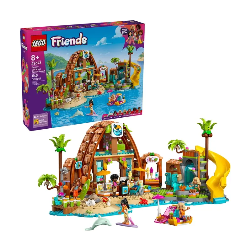 Lego Friends Hotel de Vacaciones Familiares en la Playa 42673