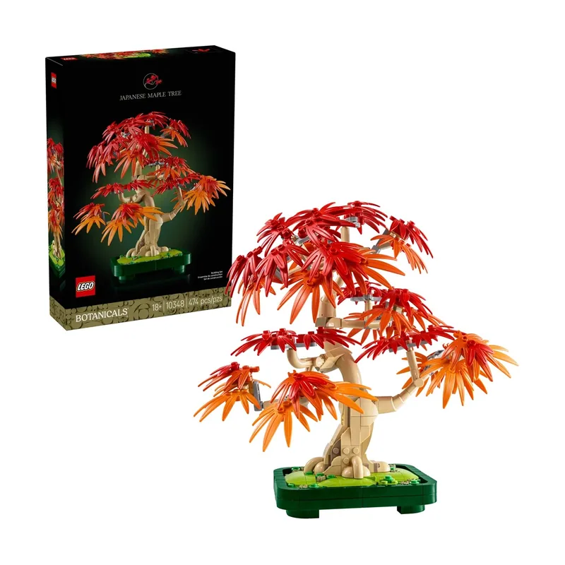 Lego Botanicals Bonsái de Arce Rojo Japonés 10348