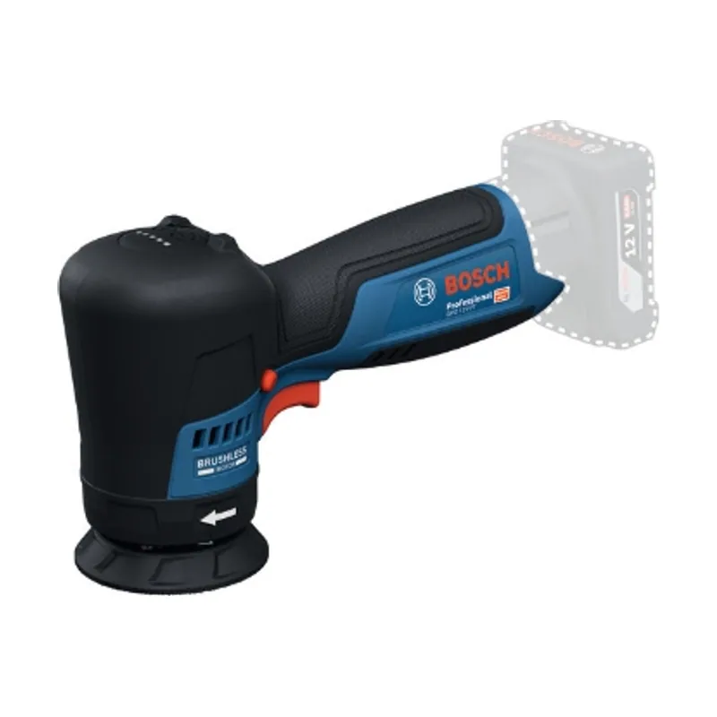 Bosch Professional Pulidora inalámbrica GPO 12V-77 incluye almohadilla velcro montada 77 mm