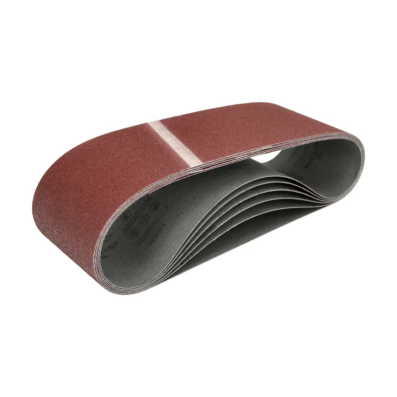 Wolfpack linea profesional Lija recambio banda 100 x 690 mm. grano 80 6 piezas