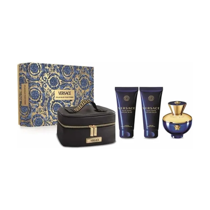 Versace Set dylan blue femme edp +gel +body +neceser