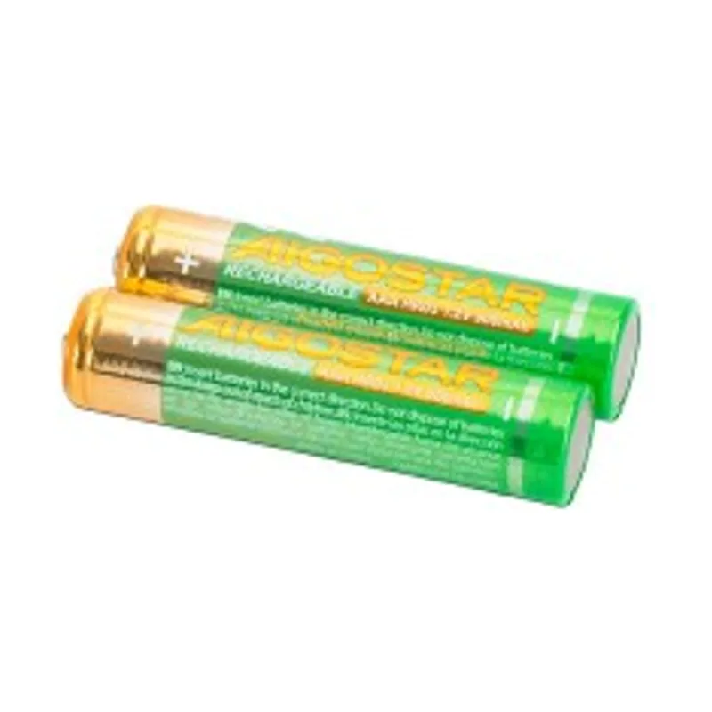 Aigostar Pilas recargables AAA NiMH 900 mAh 1,2 V Minisitlo 6 unidades