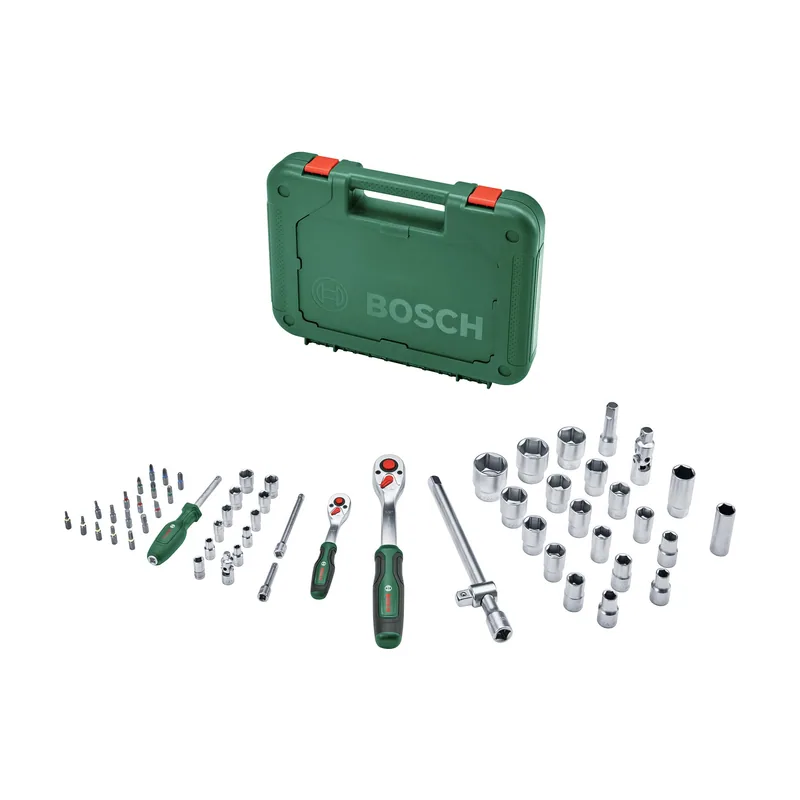 Bosch Juego de carracas 1/4" + 1/2"