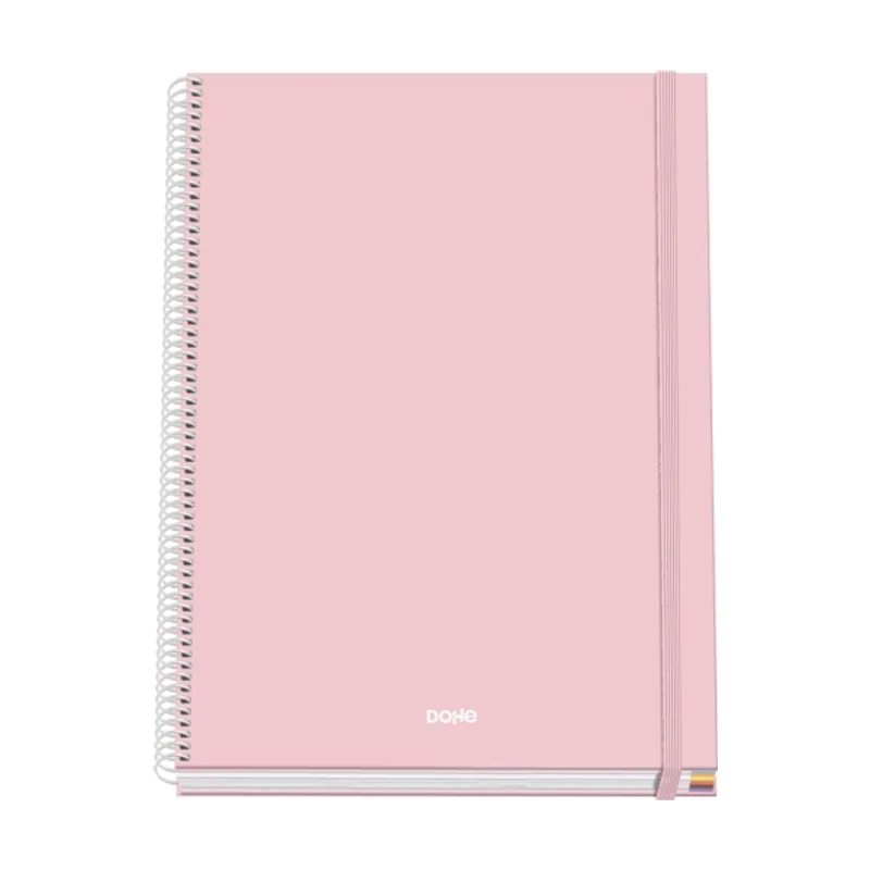 Cuaderno A4 Cuadriculado SERENITY Rosa