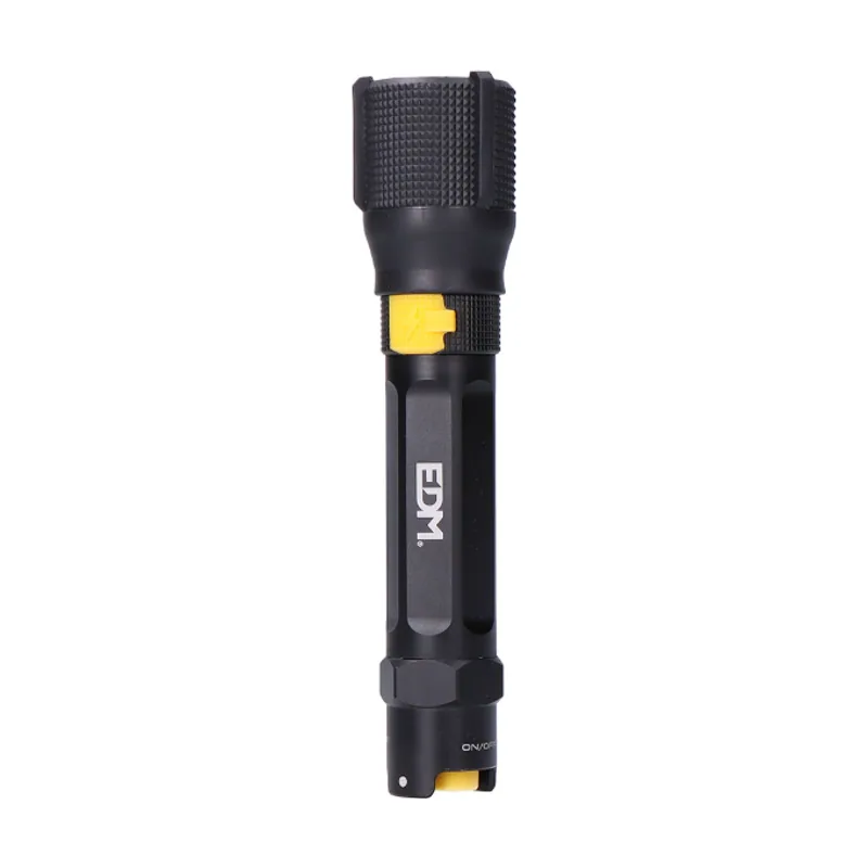 EDM Linterna led táctica recargable wolf x2 1500 lm