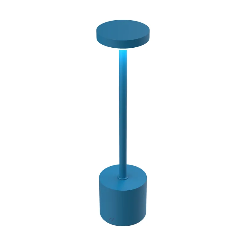 Muitomas UPNDOWNLAMPBL lámpara de mesa LED Azul ártico