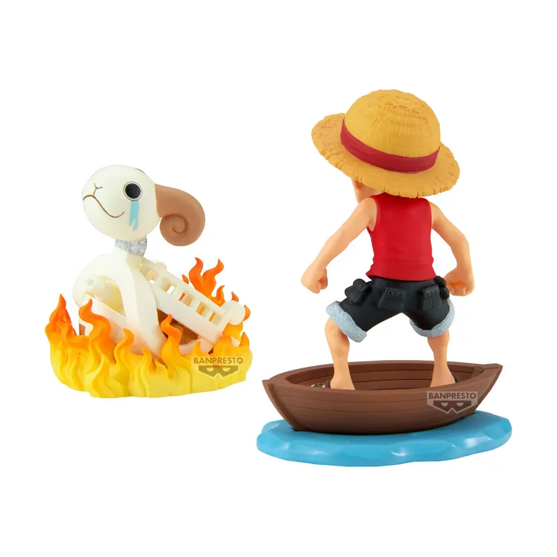 Banpresto Figura de Accion Monkey.D.Luffy & Going Merry One Piece