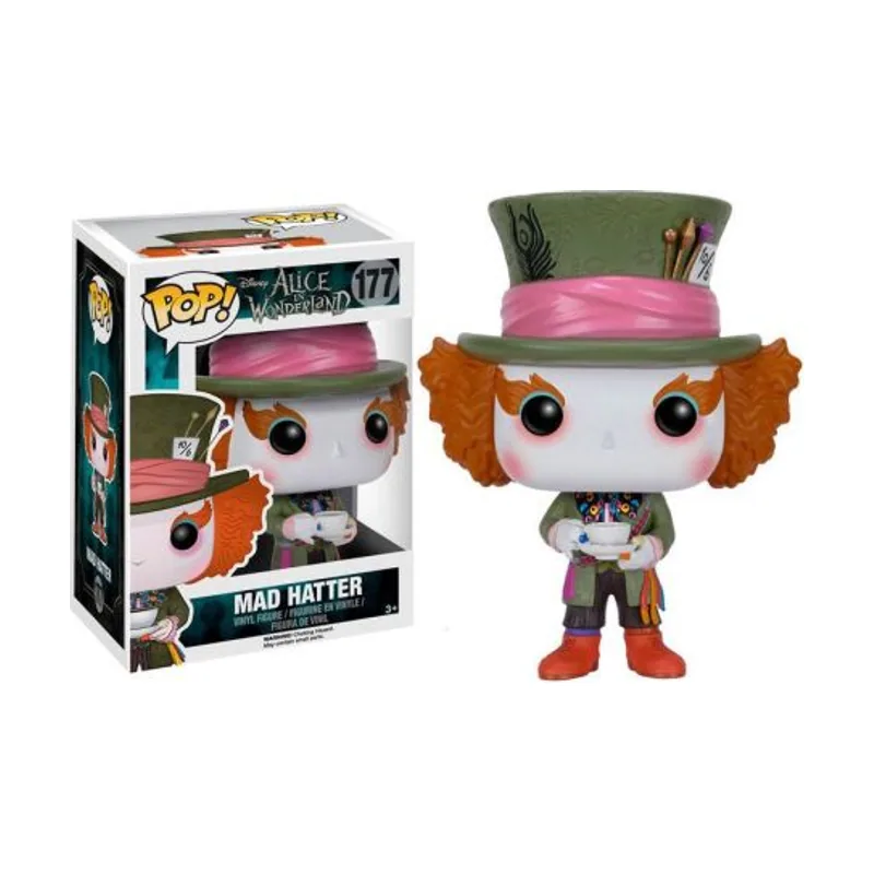 Muñeco pop disney alicia en el pais de las maravillas 177 mad hatter