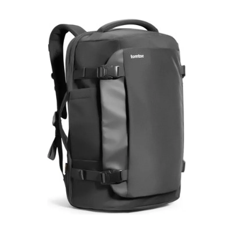 Tomtoc MCUVOD Maletín de lona para hombre maletín de cuero maletín de viaje maleta mensajero hombro bolso trasero grande casual negocios bolsa