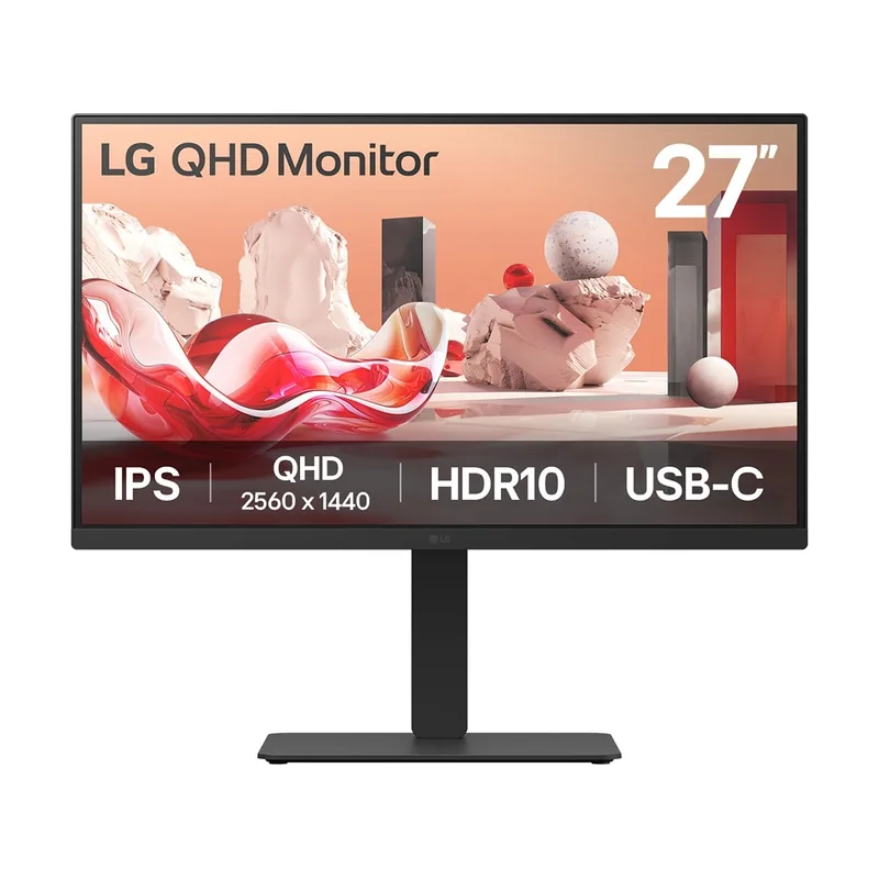 LG Monitor Profesional 27ba75qb-b 27' qhd/Multimedia/Negro