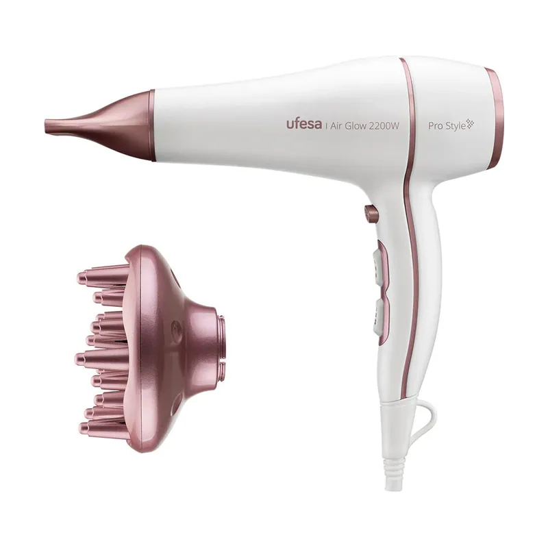 Ufesa Secador de Pelo Profesional Air Glow 2200W