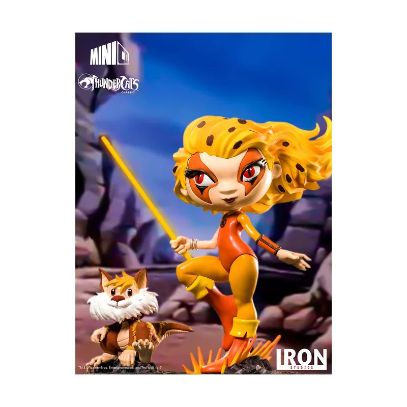 Iron Studios Estatua Minico Cheetara & Snarf
