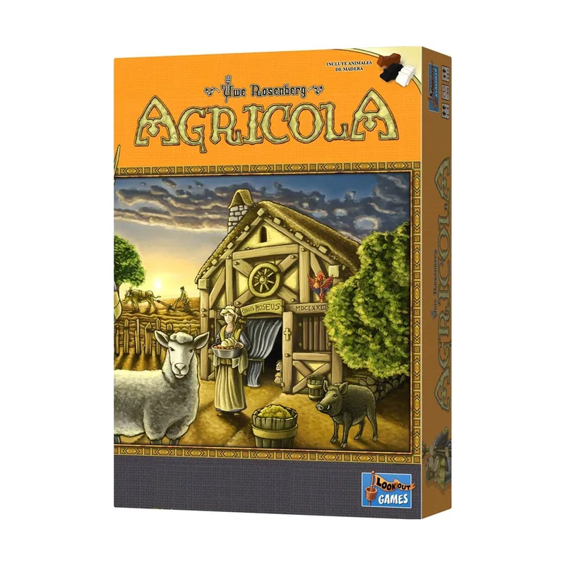 Asmodee Agricola Juego de Mesa de Estrategia Ganador de Varios Premios