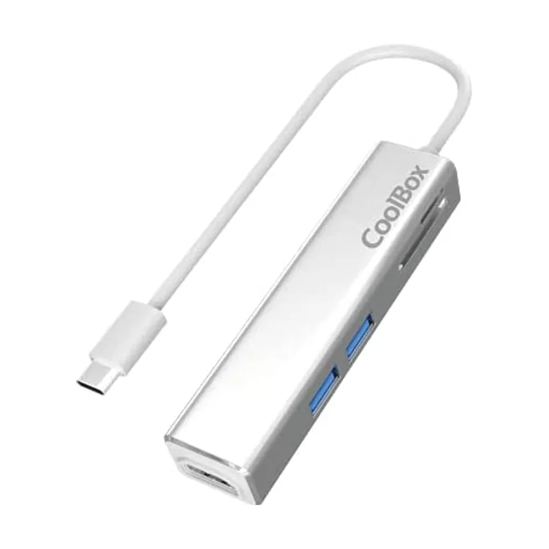 Coolbox miniDock USB-C Lite Alámbrico USB 3.2 Gen 1 3.1 Gen 1 Type-C