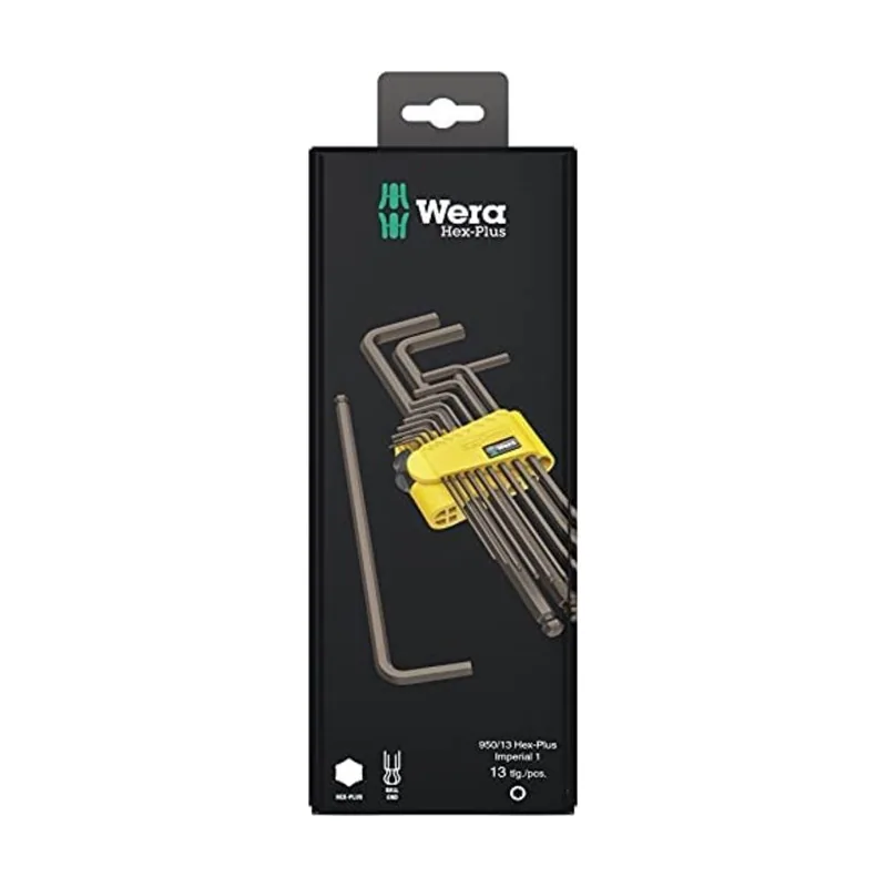 Wera 05021721001 llave hexagonal Juego de llaves allen Imperial 13 pieza s