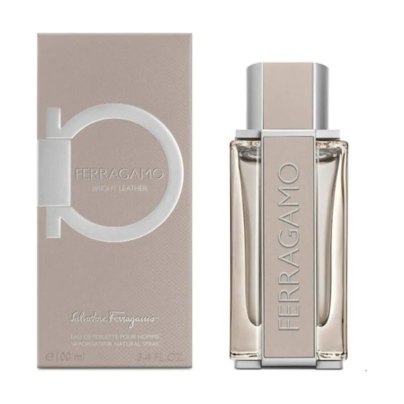 Salvatore Ferragamo FERRAGAMO BRIGHT LEATHER MEN eau de toilette vaporizador