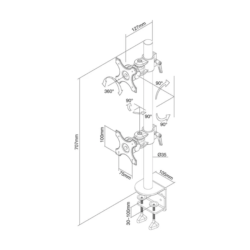 Neomounts Newstar FPMA-D700DV