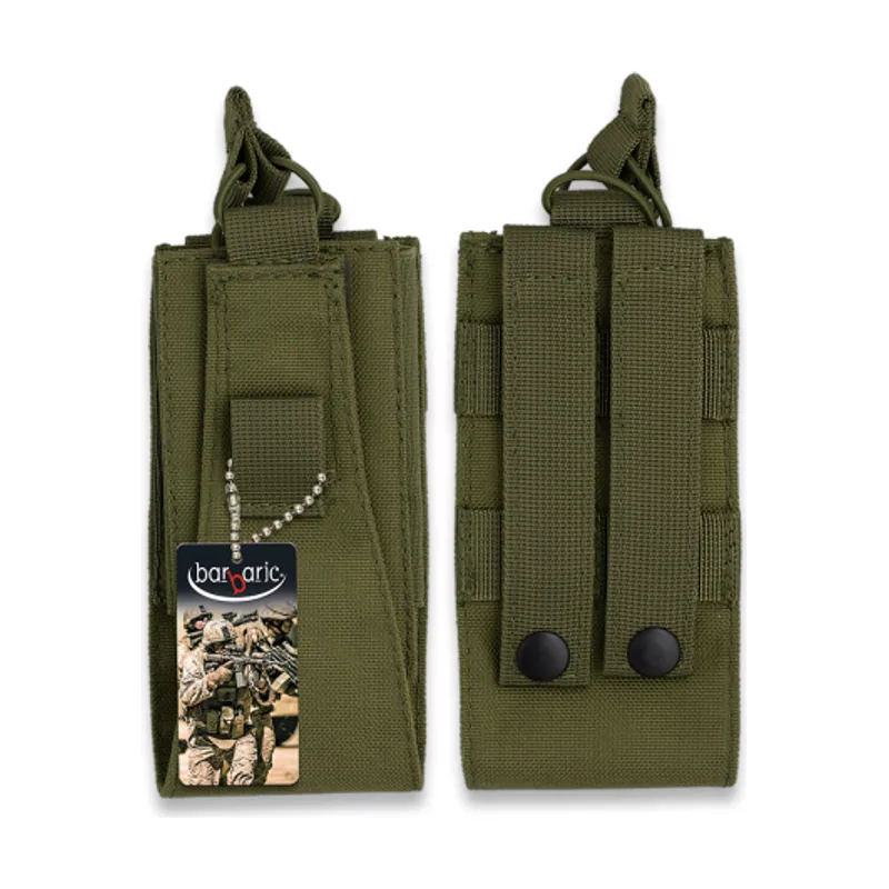Funda Walkie Talkie Verde Molle