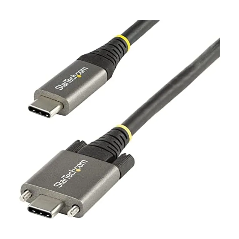 Cable USB-C con Tornillos Laterales 1m