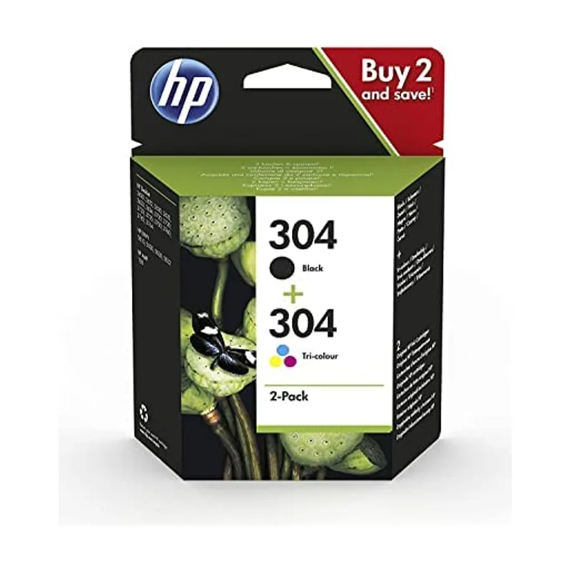 HP Pack Cartouche d encre 304 Noir + Cartouche d encre HP 304