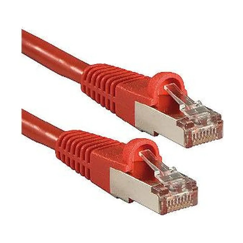 Lindy 47161 cable de red Rojo 0,5 m Cat6 S/FTP S-STP