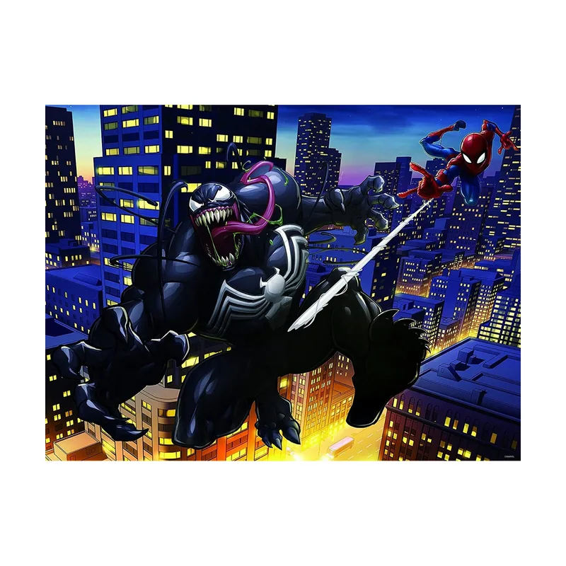 Prime 3d Prime 3D-RD-RS263113 Does Not Apply Puzzle lenticular Marvel Spiderman vs Venom 500 Piezas