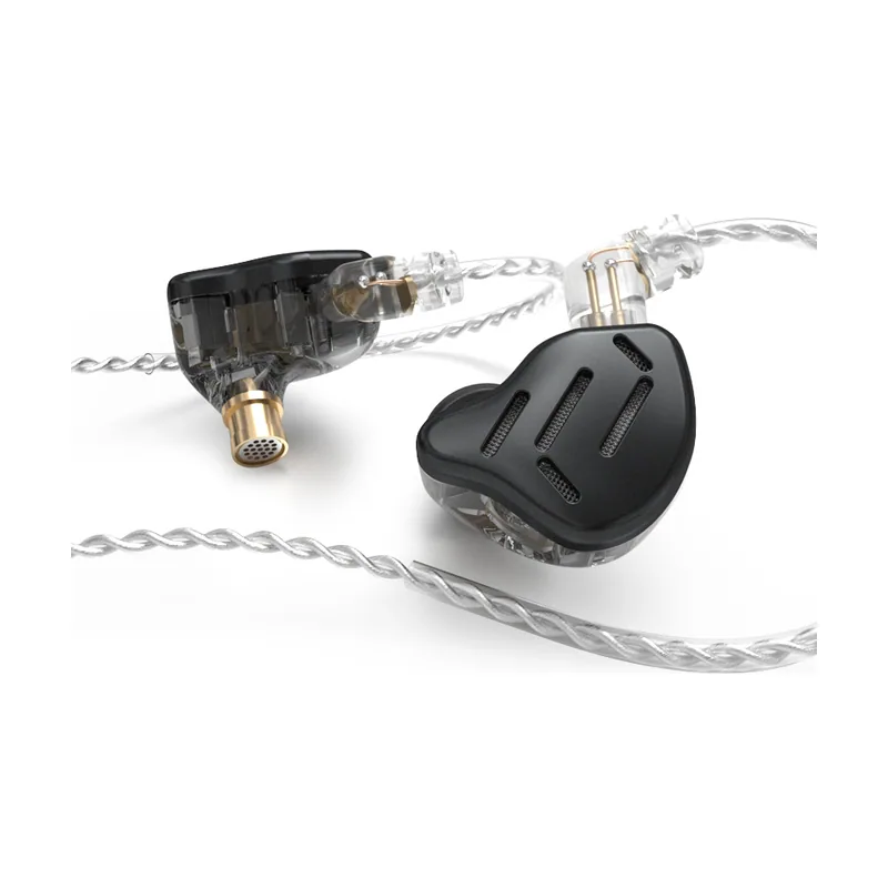 Kz acoustics zax. black in-ear earphones 3,5mm