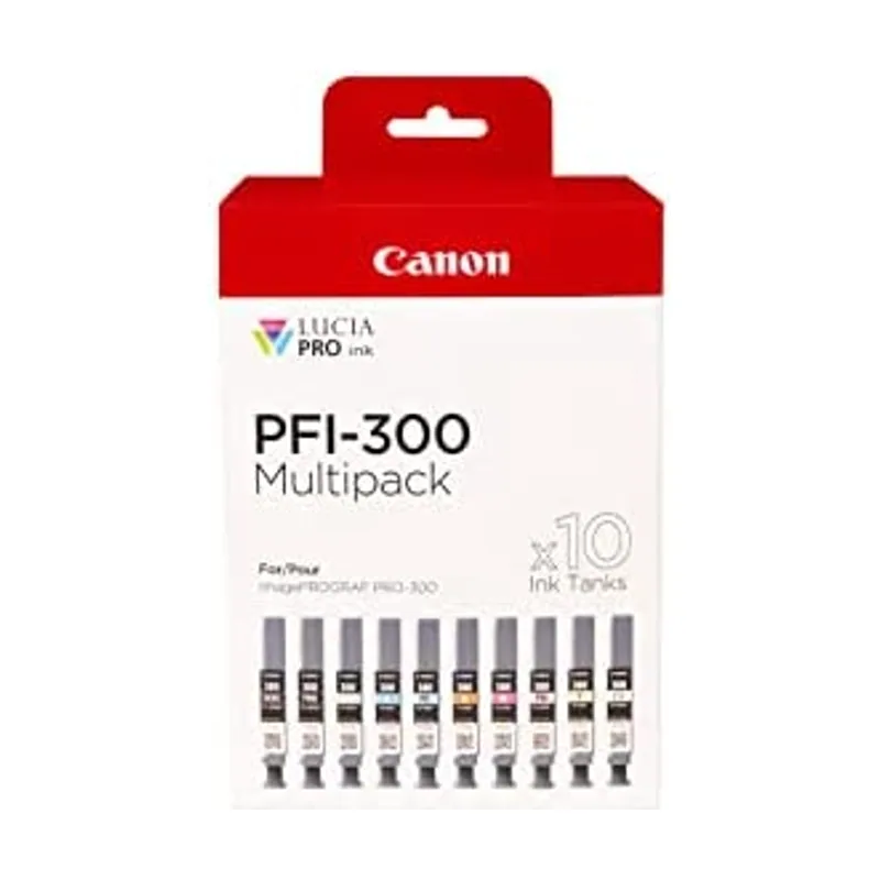 Canon PFI-300 cartucho de tinta 10 pieza s