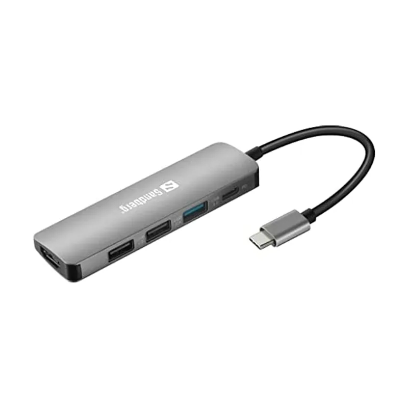 Sandberg USB-C Dock HDMI+3xUSB+PD