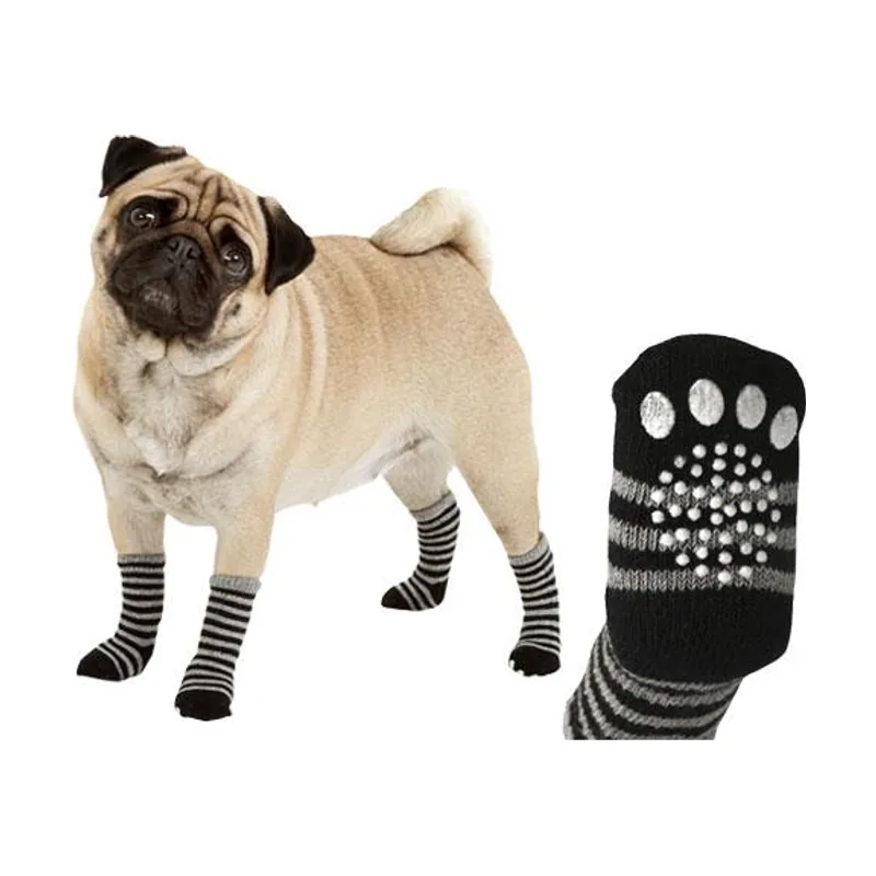 Ibañez Calcetines para Mascotas de Rayas CALCETINES PARA MASCOTAS RAYAS L