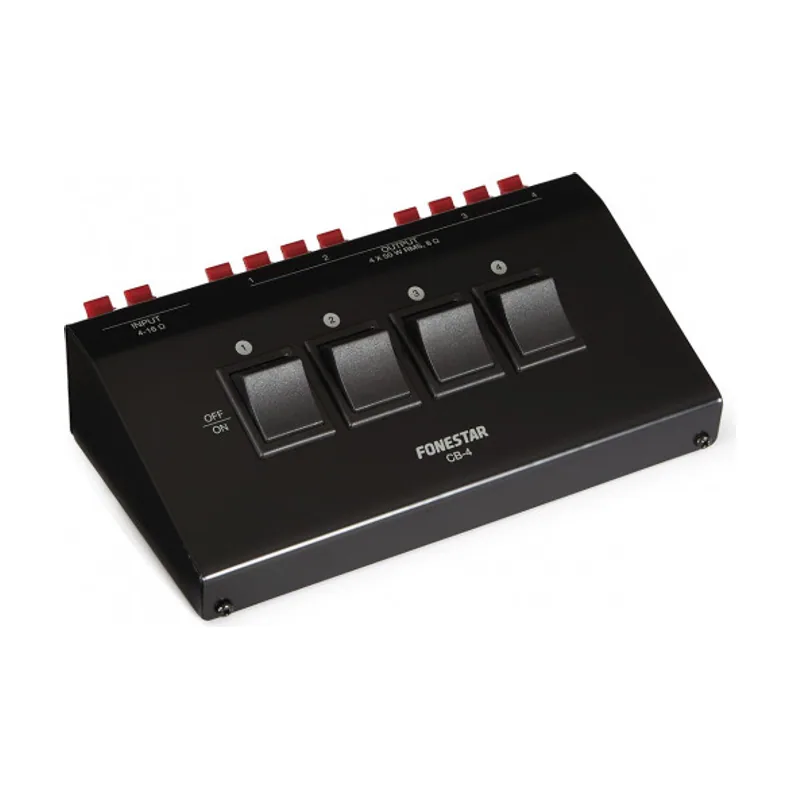 Selector Altavoces 4 Pares Alta Calidad