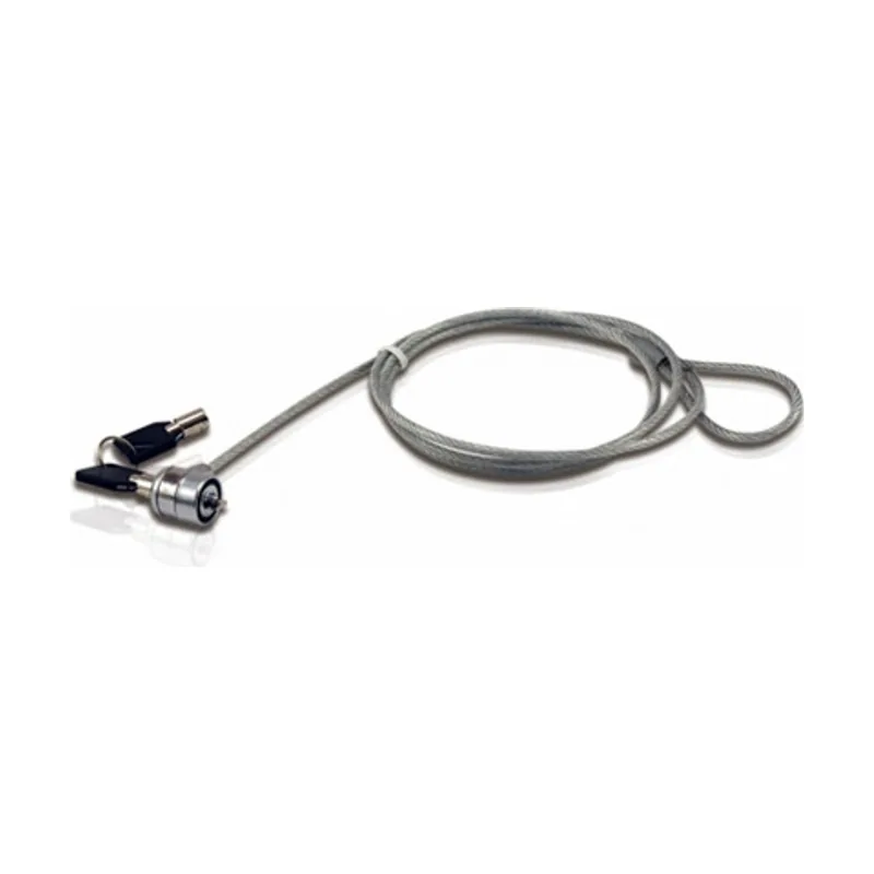 Conceptronic CNBSLOCK15 cable antirrobo Plata 1,5 m
