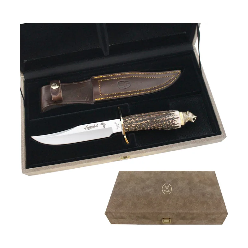 Cuchillo de caza Muela Big Five Leopard