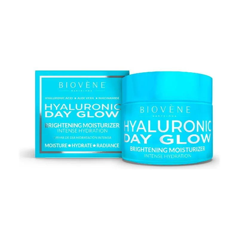 Biovène HYALURONIC DAY GLOW brightening moisturizer intense hydration 50 ml