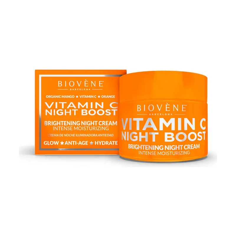 Biovène VITAMIN C NIGHT BOOST brightening night cream intense moisturizing 50 ml