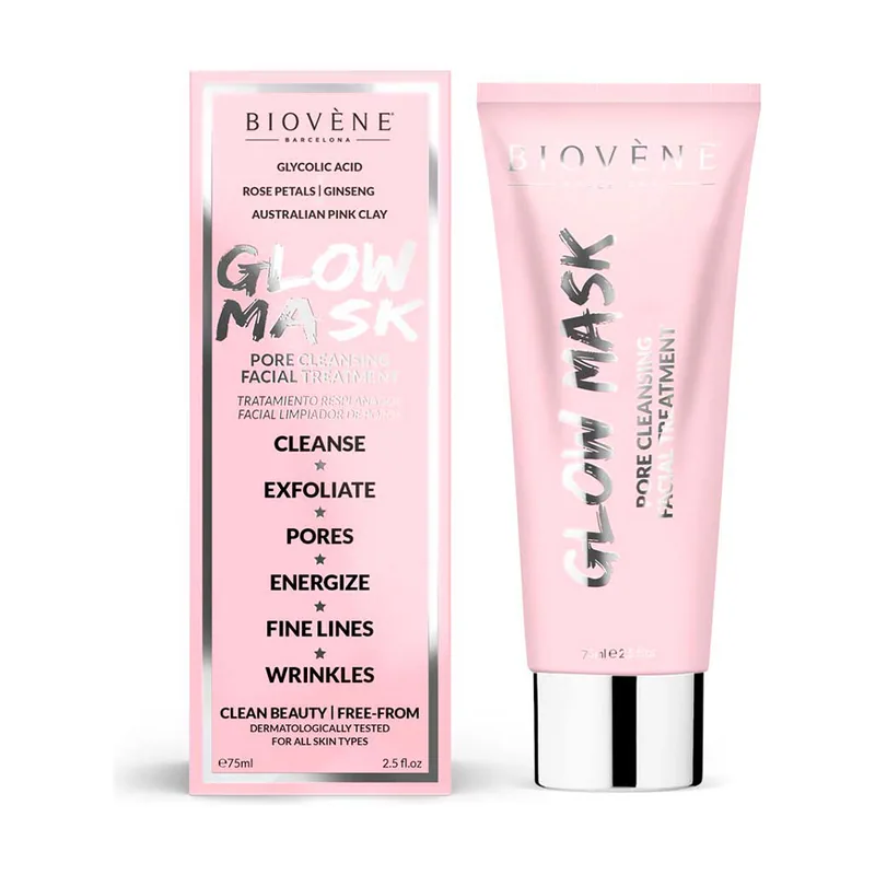 Biovène GLOW MASK pore cleansing facial treatment 75 ml