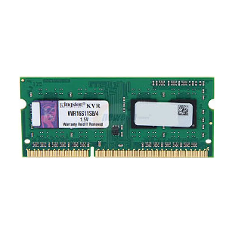 Kingston ValueRAM 4GB 1600MHz DDR3 NonECC CL11 SODIMM 1Rx8