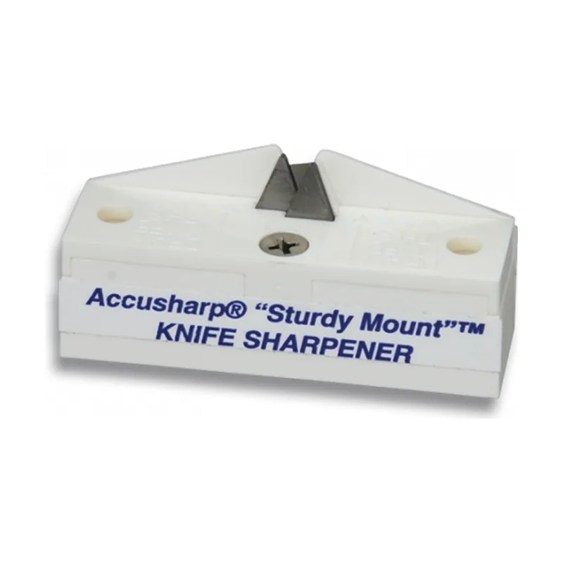 Accusharp Afilador de Mesa de Cuchillos Sturdy Mount con Mango de Abs
