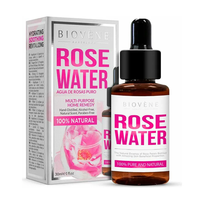 Biovène ROSE WATER PURE AND NATURAL multi-purpose home remedy 30 ml