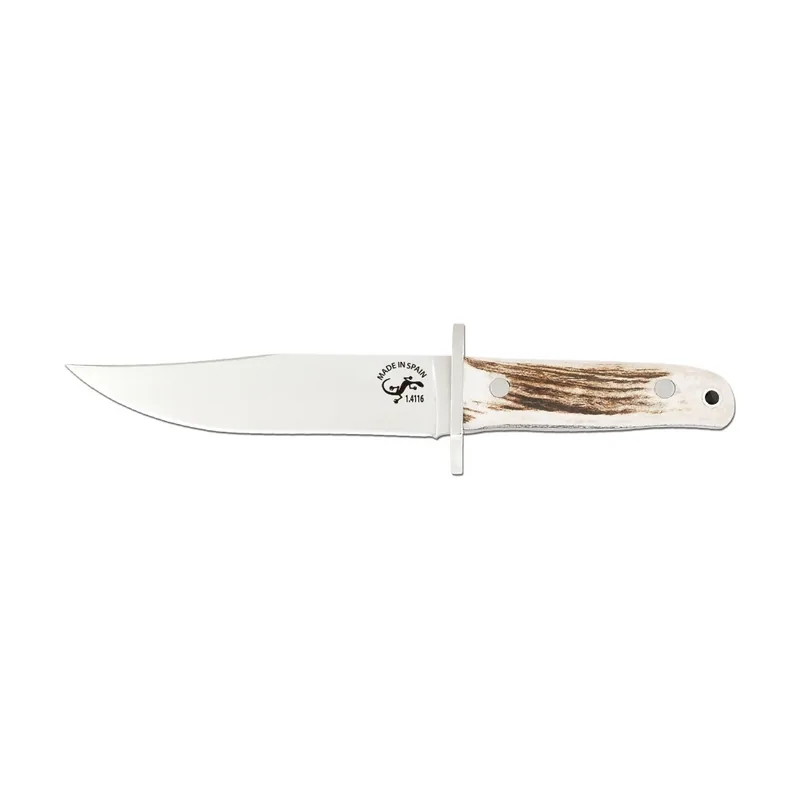 Salamandra Cuchillo mango asta de ciervo