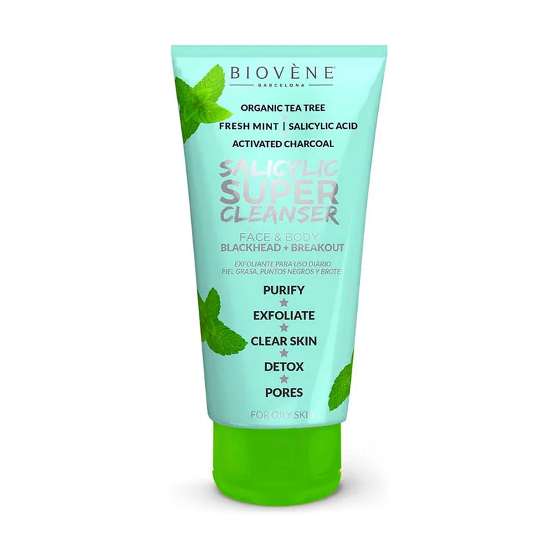Biovène SALICYCLIC SUPER CLEANSER face & body blackhead + breakout 200 ml