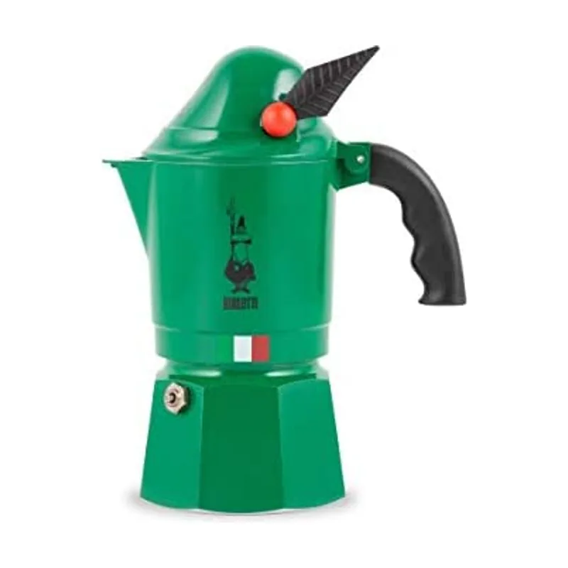 Bialetti Moka Express Alpina Icónica Cafetera Italiana para Espresso