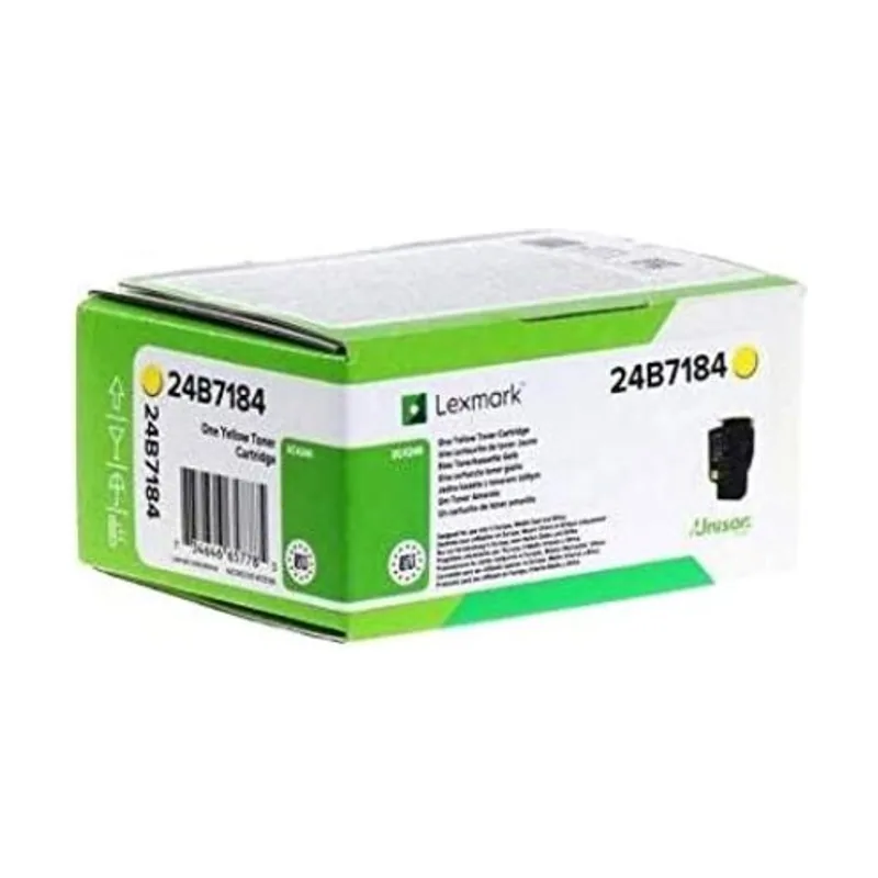 Lexmark 24B7184 cartucho de tóner 1 pieza s