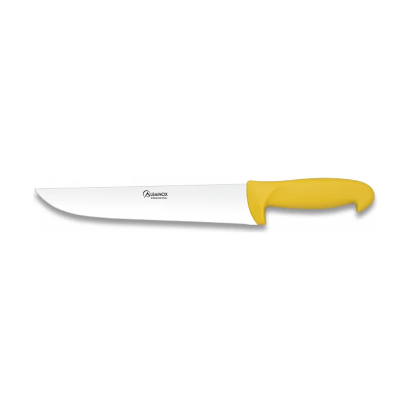 Martinez Albainox Cuchillo de Cocinero con Hoja de Acero Inox de 25 cm y Mango ABS