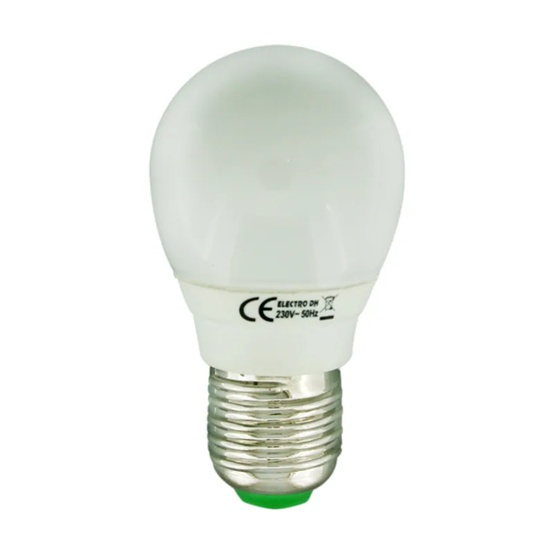 Electro DH Bombilla de Bajo Consumo Esférica Rosca E-27 80.415/9/CAL 8430552124855