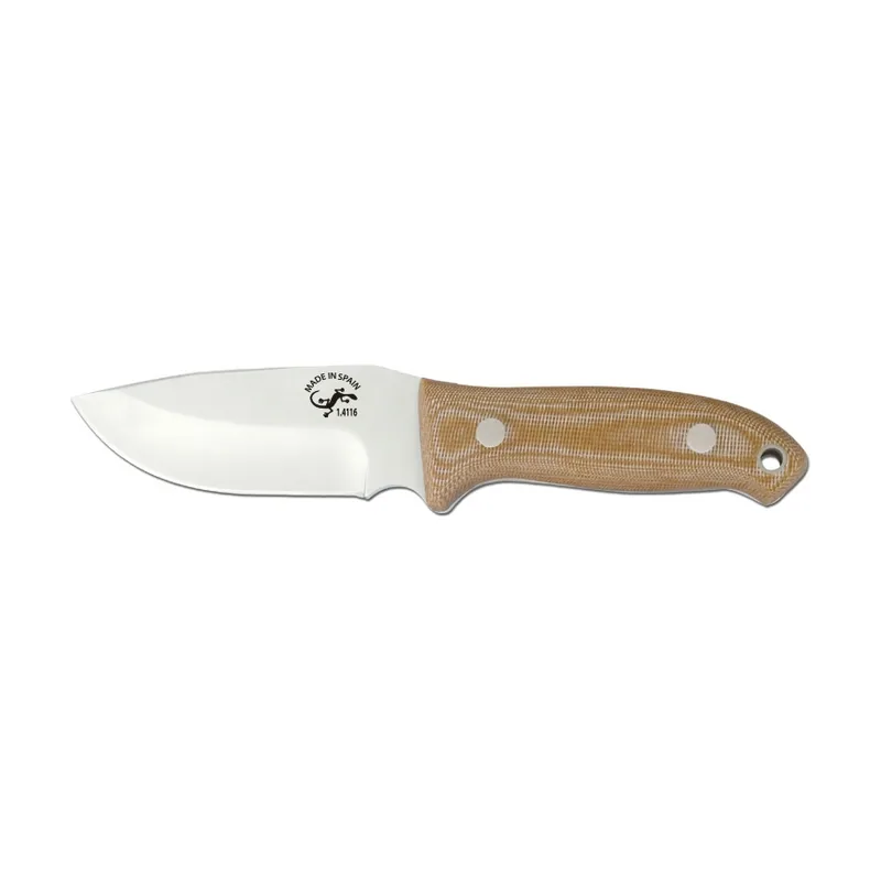 Salamandra Cuchillo con mango mikarta canvas