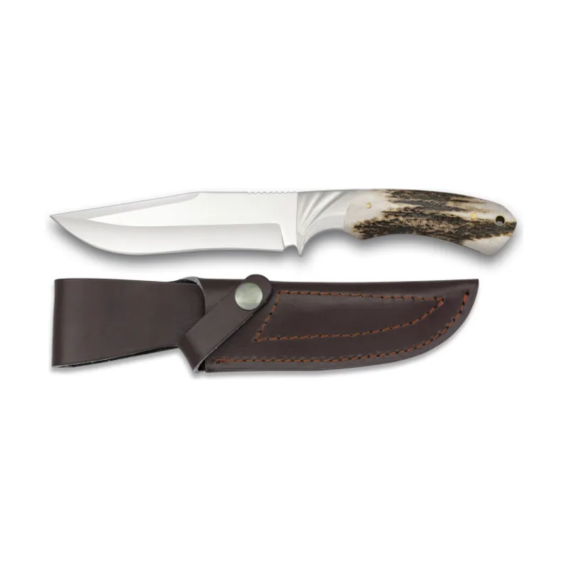 Martinez Albainox Cuchillo Caza Bowie Albainox Mango de ciervo