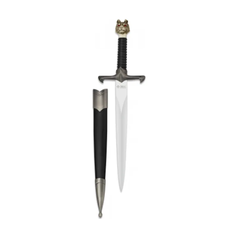 Tole 10 Imperial Daga de colección Tole 10 con mango de resina y cinc y Hoja de Acero Inox de 23 cm. Funda zamak y plástico